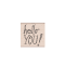 B4575 HELLO YOU חותמת גומי על עץ שלום לך