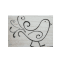 C4689 SKETCHED BIRD חותמת גומי על עץ ציפור משורטטת