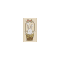 F2894 BUNNY IN A BASKET חותמת גומי על עץ ארנב בסלסלה