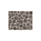 S5472 DAISY OUTLINE PATTERN חותמת גומי על עץ רקע חנניות בקו מתאר